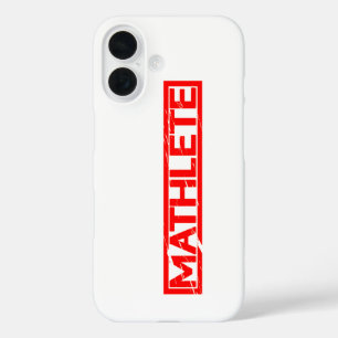Mathlete Stamp iPhone 16 Case