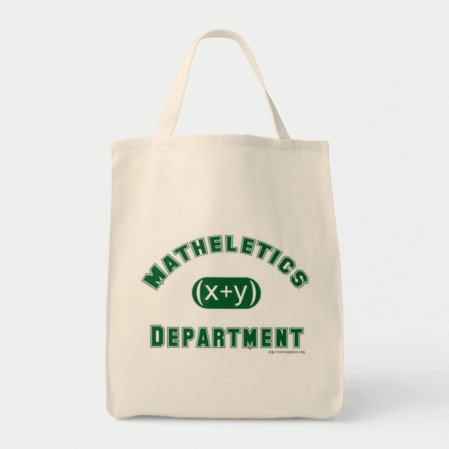 Mathletics Department Tote Bag (Front)