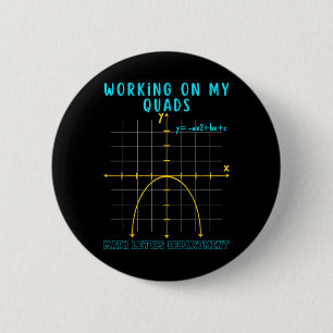 Mathletics Working On My Quads Algebra Algebra Mat 6 Cm Round Badge
