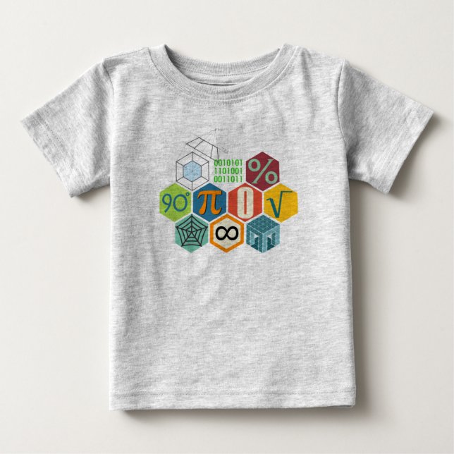 maths baby T-Shirt (Front)