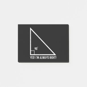 Maths / Mathematics Teacher Funny Post-it Notes