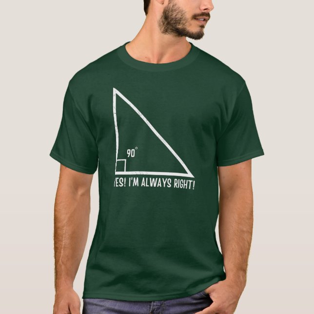 Maths / Mathematics Teacher Funny T-Shirt (Front)