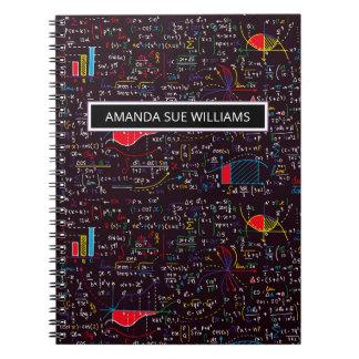 Maths / Physics Equation - Your Name /Monogram Notebook