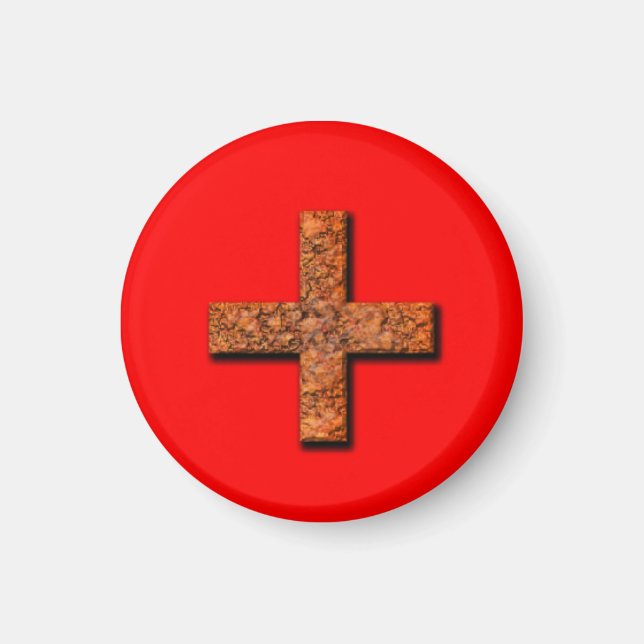 Maths Plus sign Teaching or Memory Aid Magnet (Front)