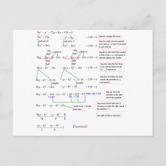 Maths Postcard (Front)