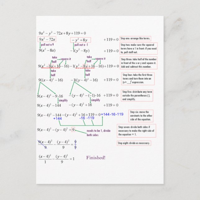 Maths Postcard (Front)