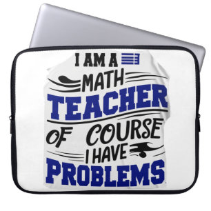 Maths teacher Jest Laptop Sleeve