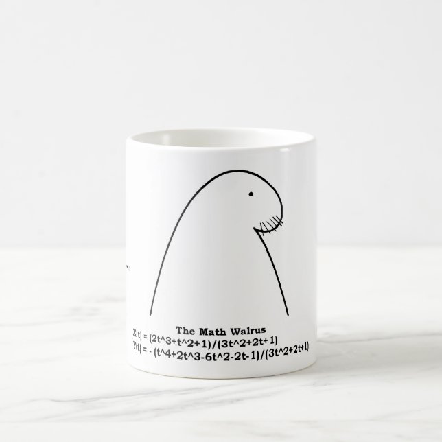 Mathwalrus Coffee Cup (Center)
