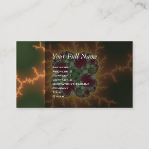 Matilda 17 - Fractal Art Business Card