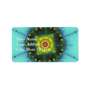 Matilda 1 - Fractal Art Label