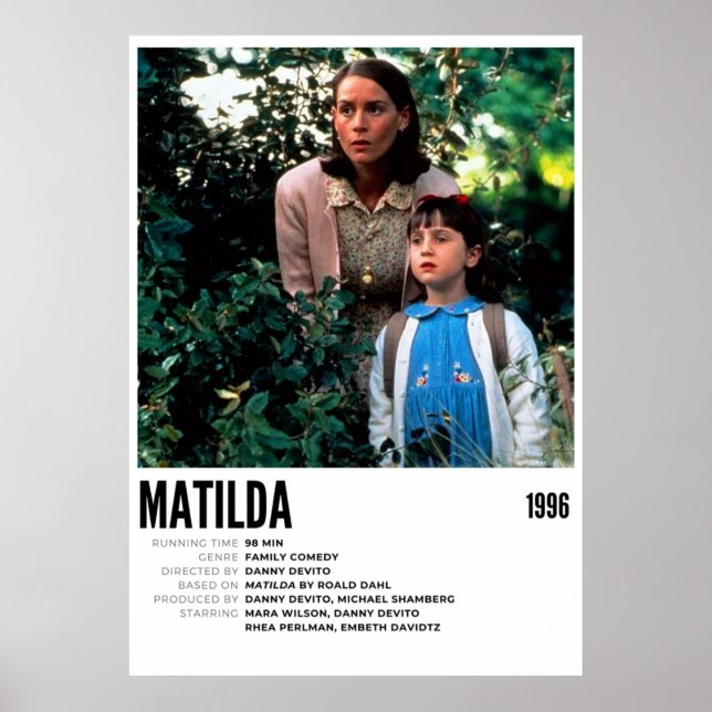 Matilda Movie V Poster (Front)