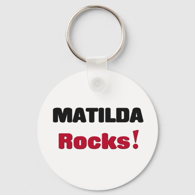 Matilda Rocks Key Ring (Front)