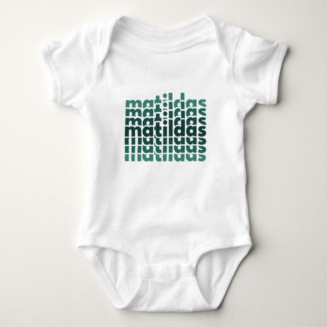 Matildas Baby Bodysuit (Front)