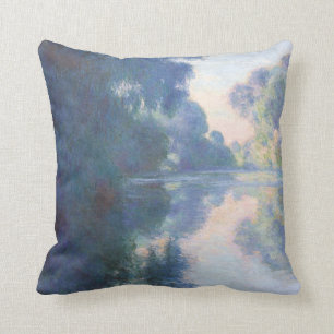 Matinee sur la Seine, 1897 (oil on canvas) Cushion