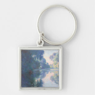 Matinee sur la Seine, 1897 (oil on canvas) Key Ring