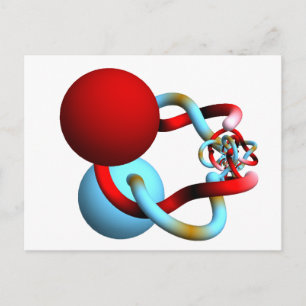 Mating Dance of the Alexander Horned Spheres Postcard