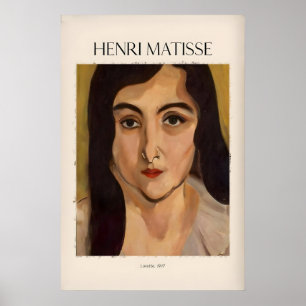 Matisse Art Print - Lorette917 Portrait Poster