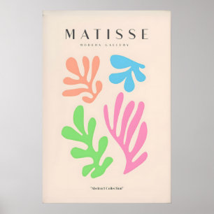 Matisse Art Prints - Colourful Abstract Cut Outs