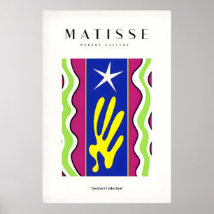 Matisse Art Prints - Jazz Abstract Star Hand Waves