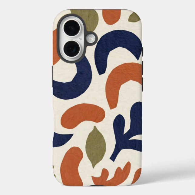 Matisse Cutout Abstract Art Shapes Case (Back)