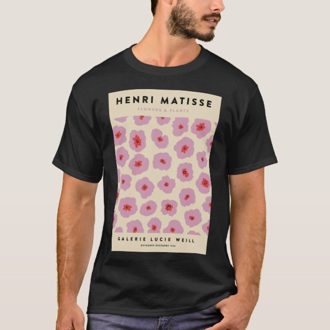 Matisse Flowers &amp; Plants Classic T-Shirt (Front)