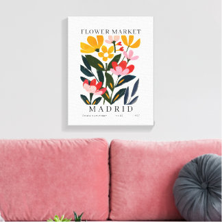 Matisse Flowers Poster, Flower Market Print