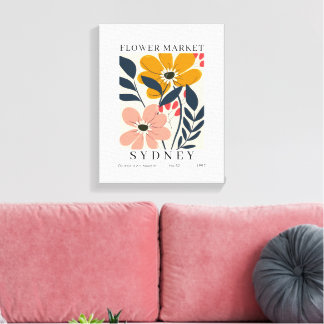 Matisse Flowers Poster, Flower Market Print