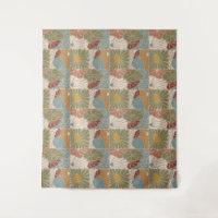 Matisse Groovy floral  Art Nouveau 1970s Boho 
