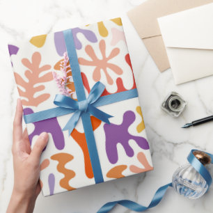 Matisse Inspired Colourful Art Wrapping Paper
