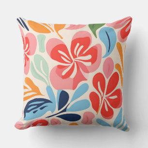 Matisse inspired floral cushion
