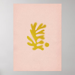 Matisse inspired shapes poster