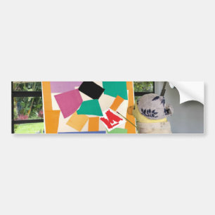 Matisse The Snail in oils by Danny Duck  Bumper Sticker