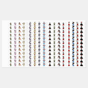 MatisseFashion Watercolors Iron On Label