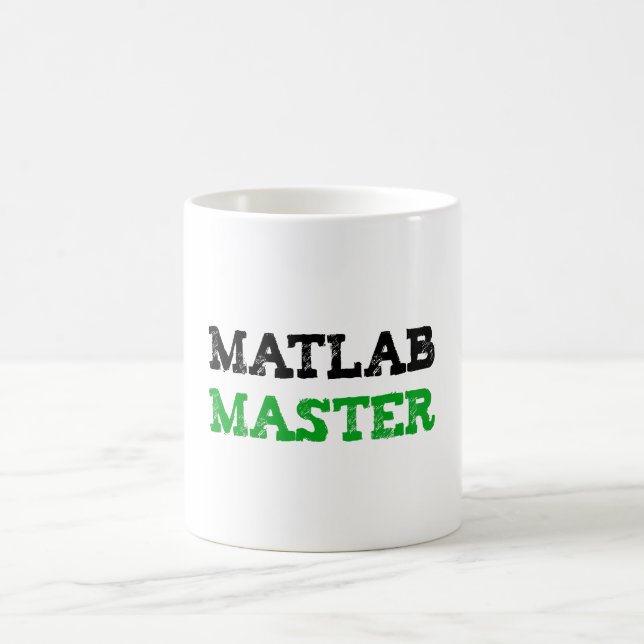 Matlab Master Novelty Mug (Center)