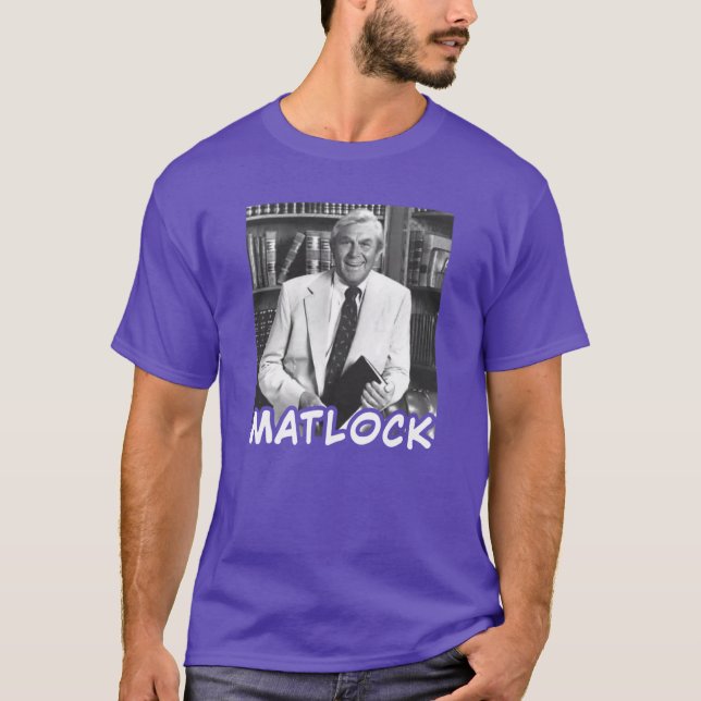 Matlock Andy GriffithV Show gift T-Shirt (Front)
