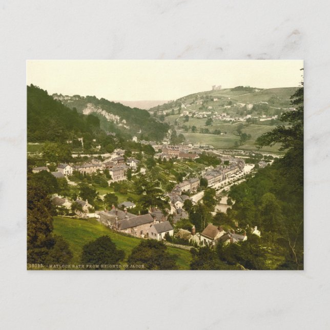 Matlock Bath, Derbyshire, England Postcard (Front)