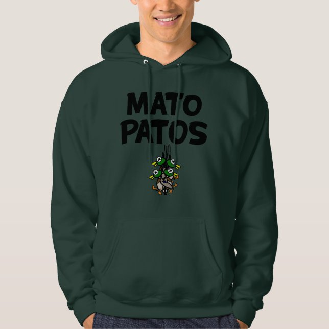 Mato Patos Logo Hoodie Hunting Duck (Front)