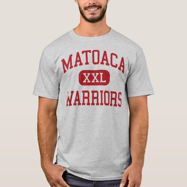 Matoaca - Warriors - High - Chesterfield Virginia T-Shirt (Front)