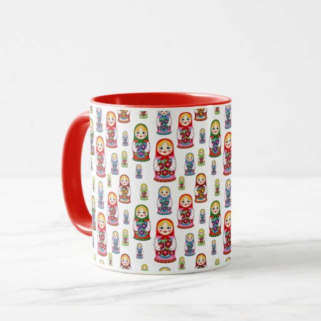 Matreshka Mug (Front Left)