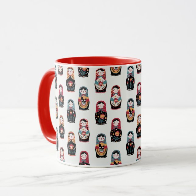 Matreshka Mug (Front Left)