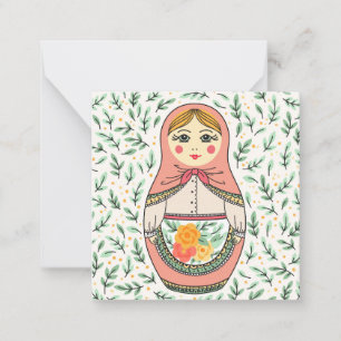 Matreshka Note Card