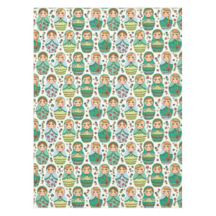 Matreshka Pattern Tablecloth
