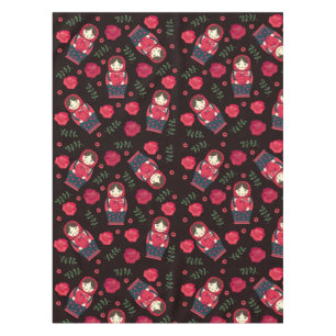 Matreshka Pattern Tablecloth