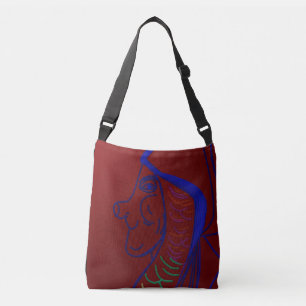 Matriarchal Queen of the Gnomes Crossbody Bag