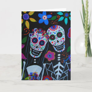 MATRIMONIO DIA DE LOS MUERTOS CARD