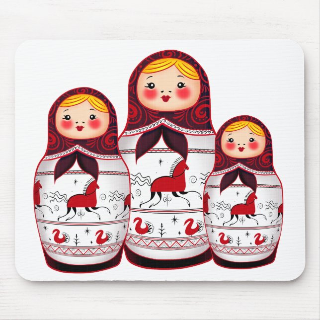 matrioska mouse pad (Front)