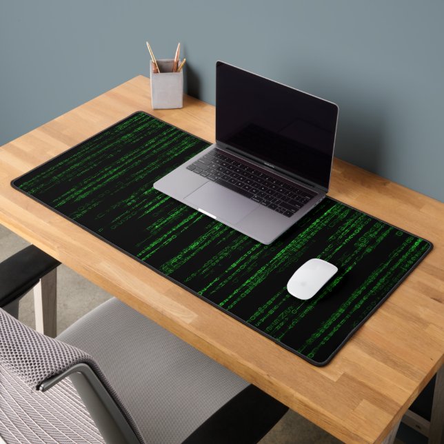Matrix code desk mat (Office 2)