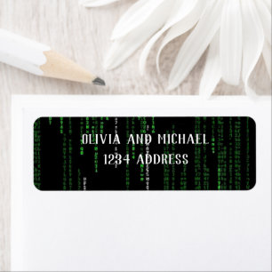 Matrix code return address label
