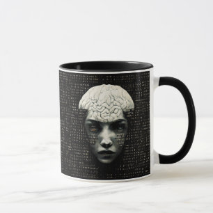 Matrix Man Binary Code Mug