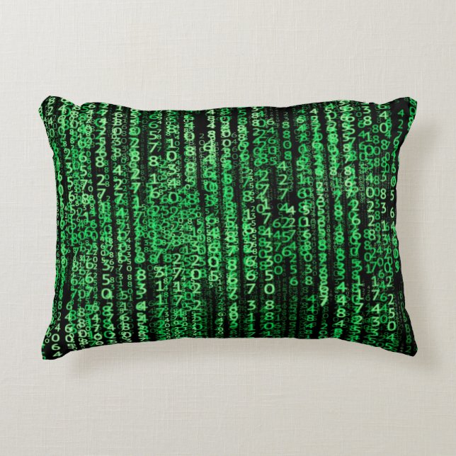 Matrix technology tech data decorative cushion (Front)